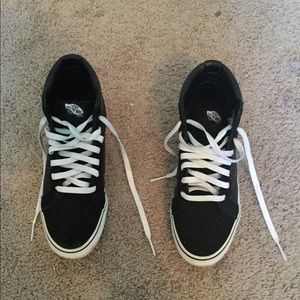 Sparkly high top vans